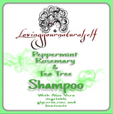 Peppermint, Tea Tree & Rosemary Shampoo