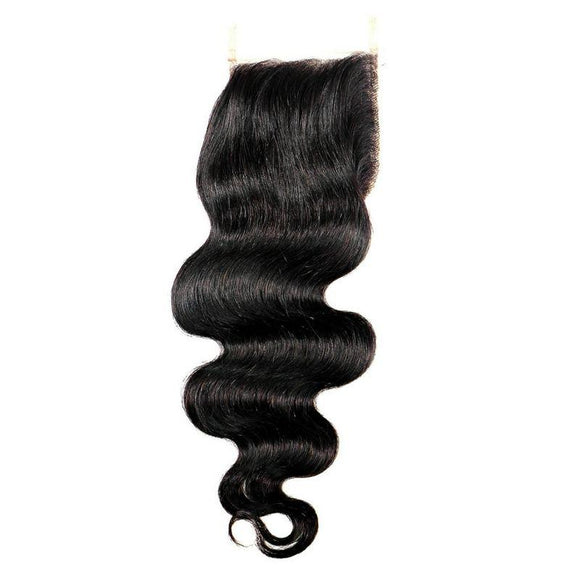 A Brazilian Body Wave Closure is the perfect way to finish off your next sew-in. The placement is on the top of your crown for a protective style and natural look.  Lengths:  12
