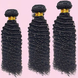 Afro Kinky Bundle Deals offer (3) bundles per package. The hair extensions can be colored and styled to your desired look. Can also be used for making Locs and Loc Repairs  Lengths:  14" - 20" Wefts:  Machine Double Stitch Style:  Afro Kinky Bundles:  Three Per Bundle Deal Weight:  Per Bundle - 100 grams / 3.5 oz - 300 grams / 10.5 oz Total